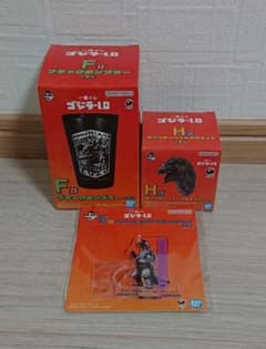 이치 반 쿠지 고질라 -1.0 메카 고질라 3 점 세트