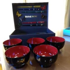 HANAE MORI ハナエモリ お椀 箸 箸置き 漆器 森英恵 - メルカリ