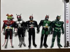 仮面ライダー ソフビ フィギュア 5体セットのサムネイル