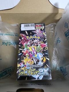 ポケモンカードゲーム シャイニートレジャーex 未開封シュリンク付き 1BOXのサムネイル