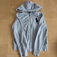 POLO RALPH LAUREN ビッグポニー 短丈 ジップパーカー Y2Kのサムネイル