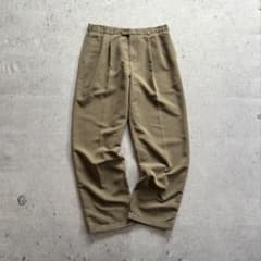 00s Y2K PERRY ELLIS ペリーエリス ツータックチノパン バギー 00s Perry Ellis レーヨン ツータック ワイドスラックス - メルカリ