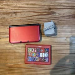 断*離様 動作確認済み】Nintendo 3DS 本体 レッド＋ソフト13本セッのサムネイル