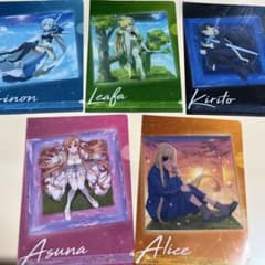 ソードアート・オンライン クリアファイル 5種セット - メルカリ