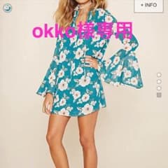 ★春物ワンピース チュニック タグ付き新品★forever21のサムネイル