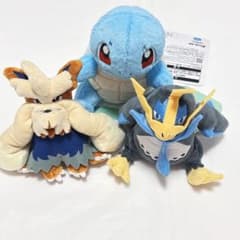 ポケモン ぬいぐるみ マスコット ゼニガメ ムーランド エンペルト くじ fit