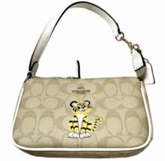 COACH コーチ シグネチャー タイガー ワンショルダーバッグ 希少モデル 