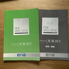ena PERSPECTIVE 中学1年 英数国 冬期講習教材のサムネイル