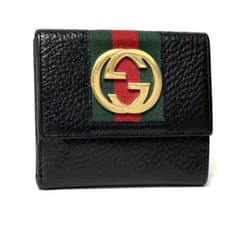 【美品】GUCCI グッチ インターロッキング シェリーライン 長財布 GUCCI グッチ 折り財布 シェリーライン インターロッキング GG - メルカリ