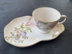 WEDGWOOD SWEET PLUM DAMASK ティーカップ・ソーサーのサムネイル