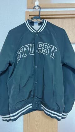 stussy×champiom スチューシー×チャンピオン スタジャン - メルカリ