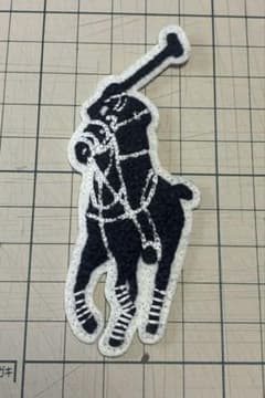 ラルフローレン ワッペン ビックポニー ネイビー 刺繍 - メルカリ