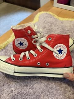 CONVERSEコンバース ハイカット レッドのサムネイル