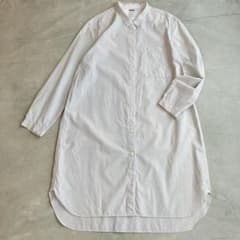 美品✦ฺマーガレットハウエル/シャツワンピース 羽織り 日本製
