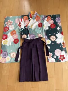 簡易袴セット　女の子110のサムネイル