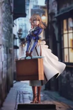 ヴァイオレットエヴァーガーデン　ガレージキット　塗装完成品　　フィギュア Amazon.co.jp: ヴァイオレット・エヴァーガーデン フィギュア ガレージ