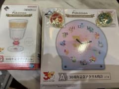 ポケモン30周年 A賞時計 G賞グラス J賞ヒコザル キモリ 1番くじ - メルカリ