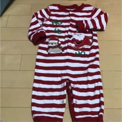 ロンパース クリスマス 双子サイズ70 でこっぱち様専用のサムネイル