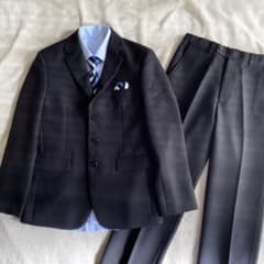 極美品】ワンダーファクトリー フォーマルスーツセットアップ 160 5点