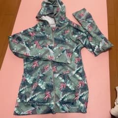 Aller Bien SPORTS ラッシュガード フード付 ボタニカル柄のサムネイル