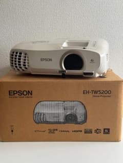 【低使用】Epson EH-TW5200 ホームプロジェクター 美品・低使用】EPSON EH-TW5200 フルHD 3D対応プロジェクター - メルカリ