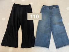 キッズ服 coca ボトムス 110cmまとめ売り2点セットのサムネイル