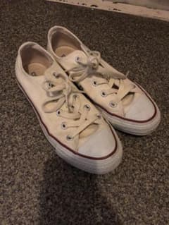CONVERSE コンバース オールスター　生成り　タイムセールのサムネイル