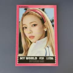 aespa カリナ Karina my world spicy トレカ 封入 - メルカリ