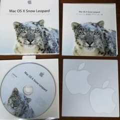 Mac OS X Snow Leopard インストールディスク(10.6.3)のサムネイル