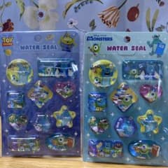 Disney Pixar ウォーターシール 2種セットのサムネイル