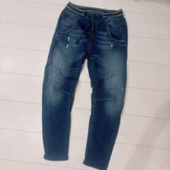 DIESEL ディーゼル ジョグ ジーンズ fayza ボーイフレンドスウェット