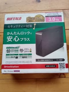 BUFFALO HD-LL3.0U3-BK外付けHDD新品未開封長期保管品 BUFFALO HD-LL3.0U3-BK外付けHDD新品未開封長期保管品 - メルカリ