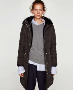zara  レディース ダウンジャケット.のサムネイル