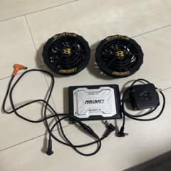 BURTLE 空調服　ファン　セット　AC360 AC310 2023 19Vのサムネイル