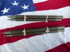 1968” 米軍実物 ナム戦 デッド! テントポール 6本セット 軍幕 309