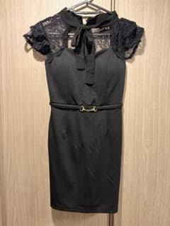 dazzy ブラック レース ワンピース XSキャバドレスのサムネイル