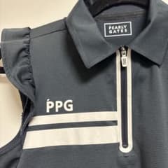 PEARLY GATES PPG ノースリーブシャツ フリル - メルカリ