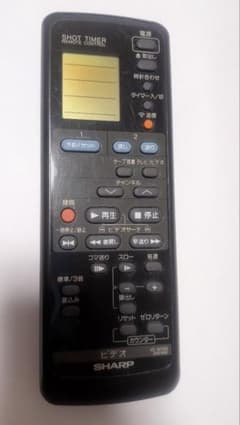 SHARP ビデオ用リモコン VC-M100