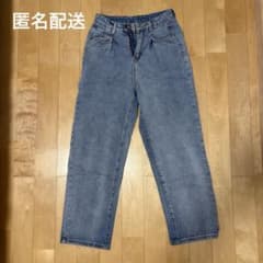 ライトブルーワイドレッグデニムのサムネイル