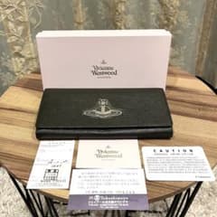 ✨新品✨ヴィヴィアンウエストウッド 長財布 二つ折り レザー アドバン 