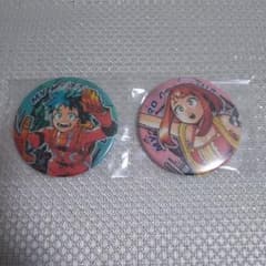 僕のヒーローアカデミア コレクション缶バッジ第5弾 緑谷出久/麗日お茶子