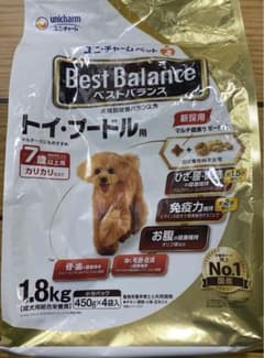 ベストバランス　トイ・プードル用のサムネイル