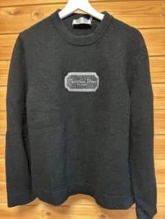 Christian Dior カシミヤセーター　ブラック　Lサイズのサムネイル