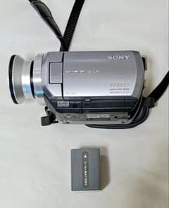SONY Handycam DCR-SR50E HDDビデオカメラ シルバー