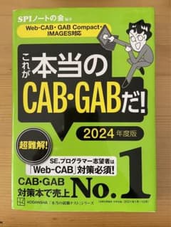 これが本当のCAB・GABだ! 2024年度版 【Web―CAB・GAB Co…のサムネイル