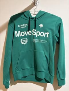 DESCENTE Move Sport パーカー 緑 Mのサムネイル