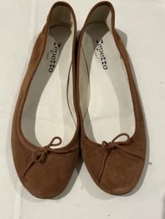 Repetto レペット キャメル スエード 38.5 バレエシューズ Repetto レペット キャメル スエード 38.5 バレエシューズ - メルカリ