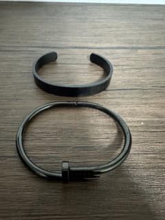 【ほぼ新品】メンズ バングル 2点セットのサムネイル