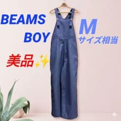 BEAMS BOY Pin Check Overalls/Jumpsuit Size 1
