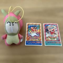 映画クレヨンしんちゃん オラたちの恐竜日記 カスカベ防衛隊みにぬいぐるみ シール